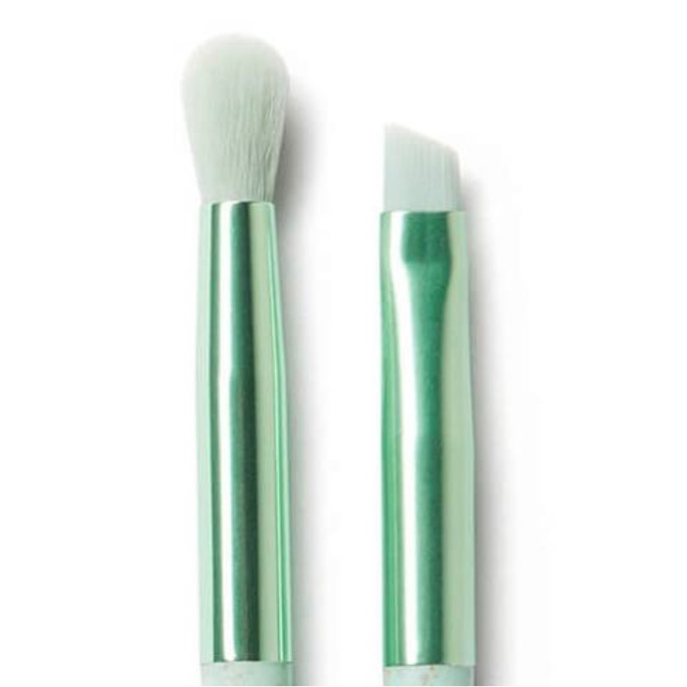 Elaina Badro Sea Green Divine Duo Brush Set | NEW | 2 Piece Seagreen